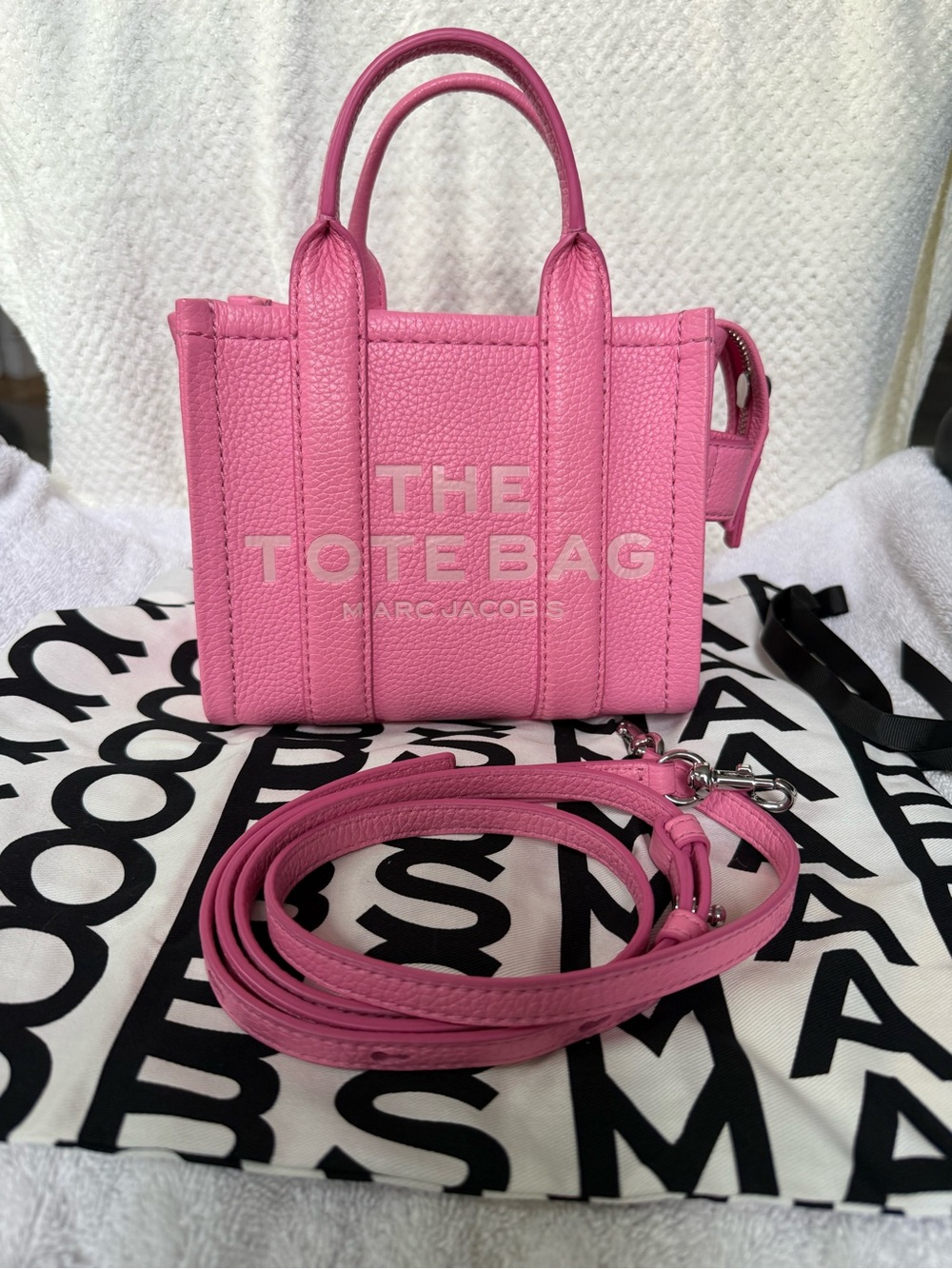 Marc Jacobs mini tote bag (petal) - Picture 2 of 7
